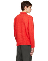 Polo rosso di Solid Homme