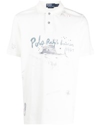 Polo stampato bianco di Polo Ralph Lauren