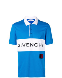 Polo stampato blu di Givenchy