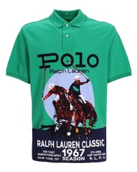 Polo stampato verde di Polo Ralph Lauren
