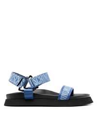 Sandali blu scuro di Moschino