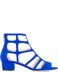 Sandali blu di Jimmy Choo