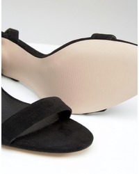 Sandali con tacco neri di Asos