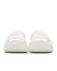 Sandali di gomma bianchi di Givenchy
