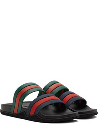 Sandali di gomma multicolori di Gucci