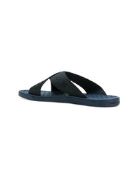 Sandali di tela neri di Giorgio Armani