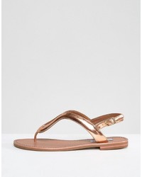 Sandali dorati di Steve Madden