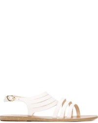 Sandali in pelle bianchi di Ancient Greek Sandals