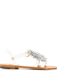 Sandali in pelle bianchi di Vivienne Westwood