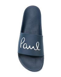 Sandali in pelle blu di Paul Smith