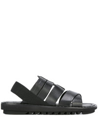 Sandali in pelle neri di Dolce & Gabbana