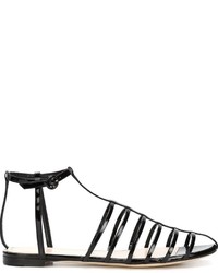 Sandali in pelle neri di Nina Ricci