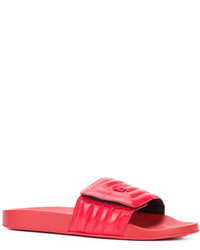 Sandali in pelle rossi di Versace