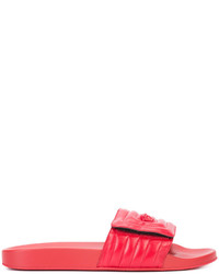Sandali in pelle rossi di Versace