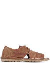 Sandali in pelle terracotta di Marsèll