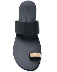 Sandali neri di Giuseppe Zanotti Design