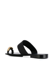 Sandali neri di Giuseppe Zanotti Design