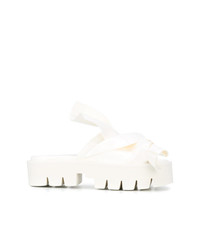 Sandali piatti bianchi di N°21