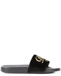 Sandali piatti neri di Dolce & Gabbana