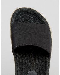 Sandali piatti neri di Asos