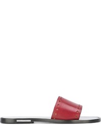 Sandali piatti rossi di Etoile Isabel Marant