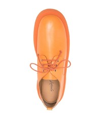 Scarpe derby in pelle arancioni di Marsèll