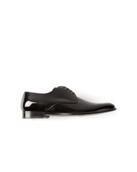 Scarpe derby in pelle nere di Dolce & Gabbana