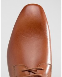 Scarpe oxford in pelle marroni di Zign Shoes