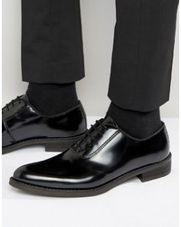 Scarpe oxford in pelle nere di Zign Shoes