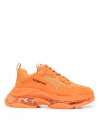 Scarpe sportive arancioni di Balenciaga
