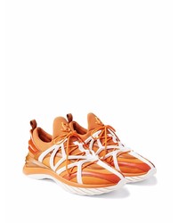 Scarpe sportive arancioni di Jimmy Choo