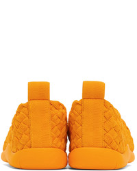 Scarpe sportive arancioni di Bottega Veneta