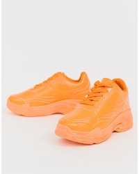 Scarpe sportive arancioni di Public Desire