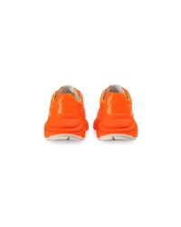 Scarpe sportive arancioni di Gucci