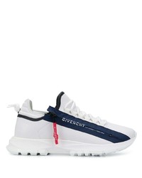 Scarpe sportive bianche e blu scuro di Givenchy