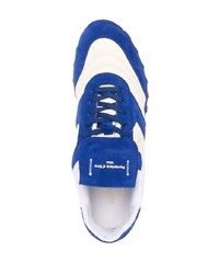 Scarpe sportive bianche e blu scuro di Pantofola D'oro