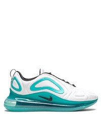 Scarpe sportive bianche e blu di Nike