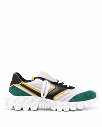 Scarpe sportive bianche e verdi di Pantofola D'oro