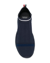 Scarpe sportive blu scuro di Moncler