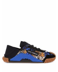 Scarpe sportive blu scuro di Dolce & Gabbana
