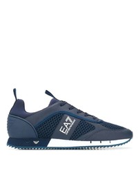 Scarpe sportive blu scuro di Ea7 Emporio Armani