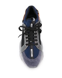 Scarpe sportive blu scuro di Moschino