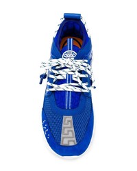 Scarpe sportive blu di Versace