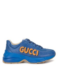 Scarpe sportive blu di Gucci
