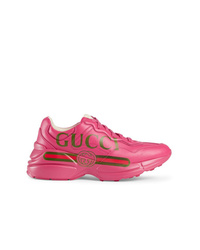 Scarpe sportive fucsia di Gucci