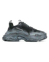Scarpe sportive grigio scuro di Balenciaga