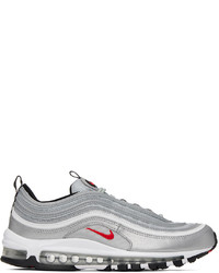 Scarpe sportive in pelle argento di Nike