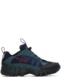 Scarpe sportive in pelle blu scuro di Nike