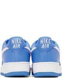 Scarpe sportive in pelle blu di Nike