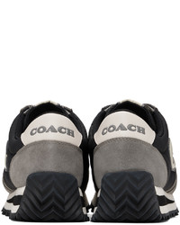 Scarpe sportive in pelle grigie di Coach 1941